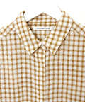 オリジナル チェック柄 ブラウス