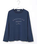 カレッジ調ロゴ 長袖 Tシャツ