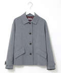 ステンカラー ショート丈 ジャケット