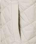 異素材 中綿キルティング ジャケット
