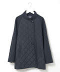 異素材 中綿キルティング ジャケット