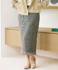 ラメ ニット スカート