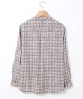 フランネル チェック柄 ブラウス