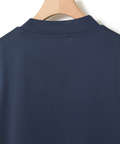 天竺 モックネック Tシャツ