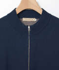 ジップアップ ニット カーディガン
