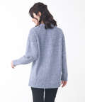ウール マルチネップ ニットチュニック【手洗いOK】