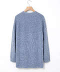 ウール マルチネップ ニットチュニック【手洗いOK】