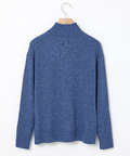 ウールブレンド タートルネック ニット【手洗いOK】