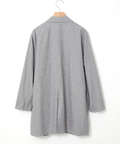 リネンブレンド ロング ジャケット