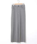 裏起毛 ワイド パンツ