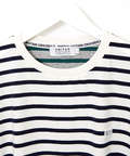 スノーコットン クレイジーボーダー柄 Tシャツ【接触冷感】