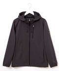 フード付き ストレッチ ジップパーカー【手洗いOK】