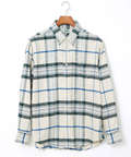 チェック柄 ボタンダウン シャツ