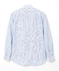 サッカー ストライプ ボタンダウン シャツ 【日本製生地】【接触冷感】