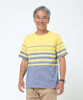 パネルボーダー デザイン Tシャツ