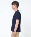 スノーコットン シャドーボーダー Tシャツ【接触冷感】