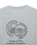 サークルロゴ バックプリント Tシャツ【吸汗速乾】