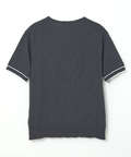 レイヤード風 ニット Tシャツ【手洗いOK】