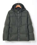 フード付き  スタンドカラー ダウンジャケット