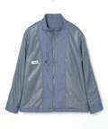 シャンブレーツイル ジップ ブルゾン【吸汗速乾】