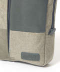 異素材切り替え パネル ボディバッグ