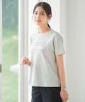 ロゴプリント クルーネック Tシャツ 【吸汗速乾】