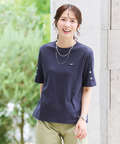 スリットスリーブ Tシャツ【接触冷感】