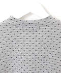 ドット柄 ジャカード カットソー