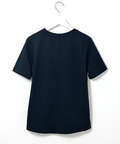 スノーコットン フロントギャザー Tシャツ【接触冷感】