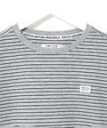スノーコットン 天竺 ボーダー Tシャツ【接触冷感】
