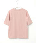 プレーティング天竺 切り替えロゴ Tシャツ【接触冷感】