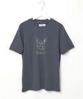 スムース マリンモチーフ プリント Tシャツ