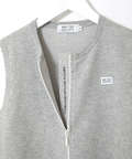 ジップアップ ニット ベスト