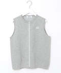 ジップアップ ニット ベスト