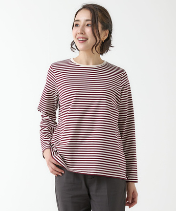 コットン マルチボーダー Tシャツ