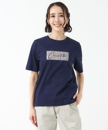 クロコダイルタータン ロゴ Tシャツ
