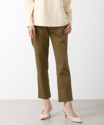 ストレッチ ストレート パンツ【接触冷感】【吸汗速乾】