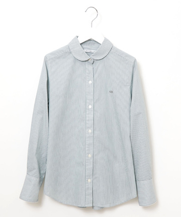 ローン ストライプ ブラウス