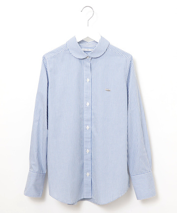 ローン ストライプ ブラウス