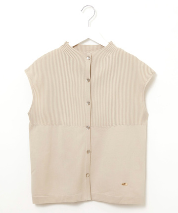 フレンチスリーブ ニット ベスト