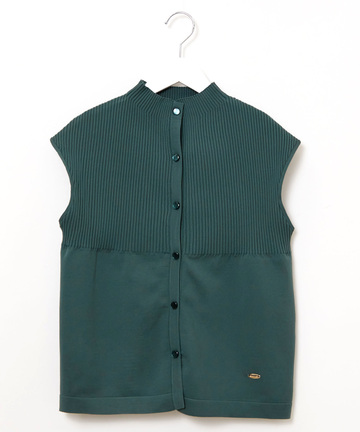 フレンチスリーブ ニット ベスト