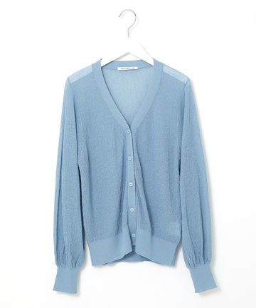 ラーベン編み Vネックカーディガン【手洗いOK】