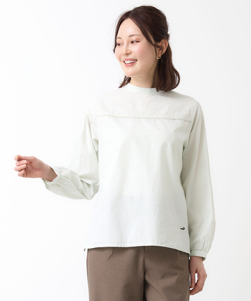 刺繍 フィレ ブラウス