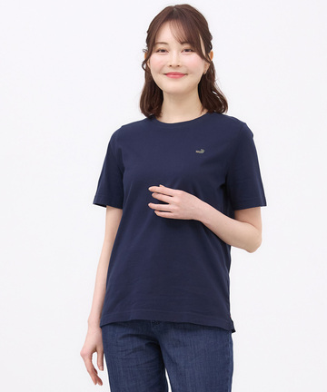 コットン クルーネック Tシャツ