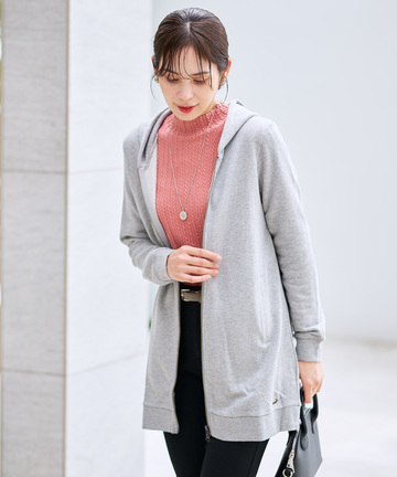 裏毛 チュニック パーカー【オンラインショップ限定】