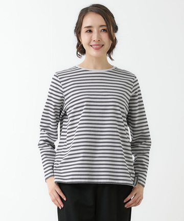 コットン マルチボーダー Tシャツ