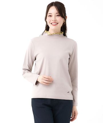 メロー ハイネック カットソー