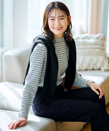 ジャカード ハイネック プルオーバー