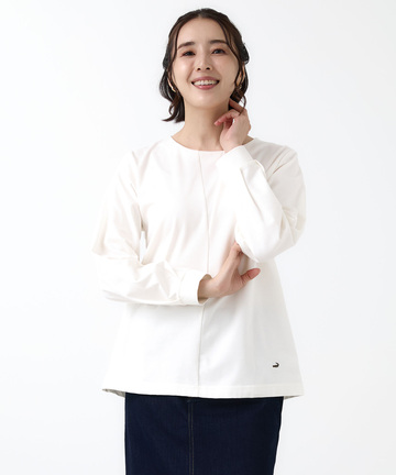 袖タック カットソー【一部店舗限定】