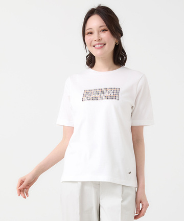 クロコダイルタータン ロゴ Tシャツ